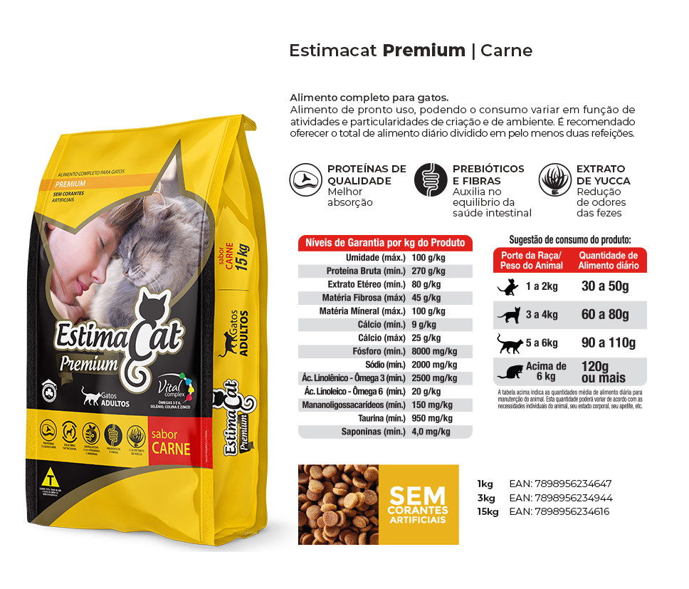 EstimaCat Premium - Carne